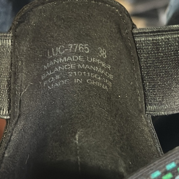 Algeria Lucia aqua sandals. 38 - Picture 6 of 6